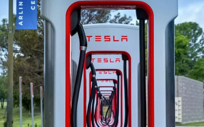 A DC fast charger at a Karachi fuel station